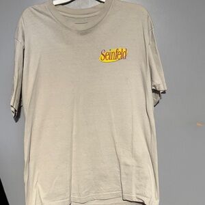 Seinfeld Logo Beige Short-Sleeve Tee